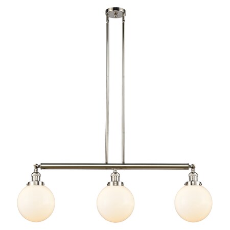 Innovations Lighting 3 Light Adjustable Island Light 213-PN-S-G201-8